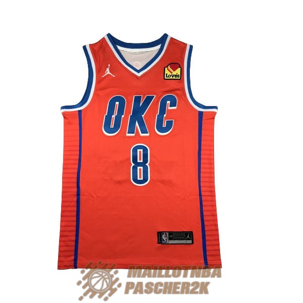 maillot oklahoma city thunder statement edition jalen williams 8 orange